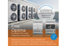 FreeOptima de Eliwell, el potente PLC para máquinas compactas